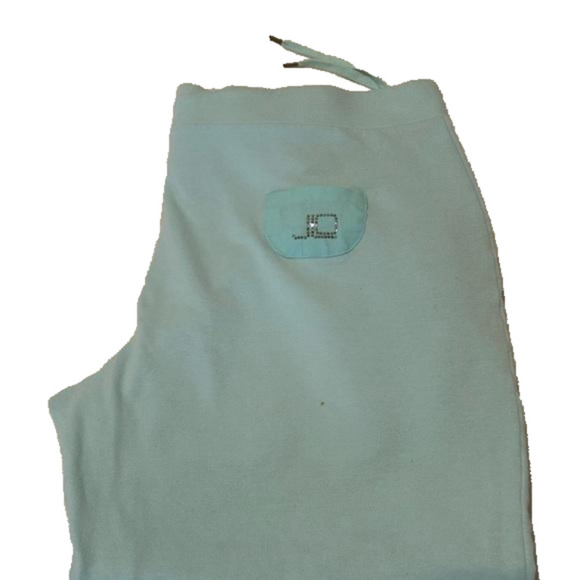 Vintage J. Lo Aquamarine cotton Trackpants Large - Picture 8 of 8